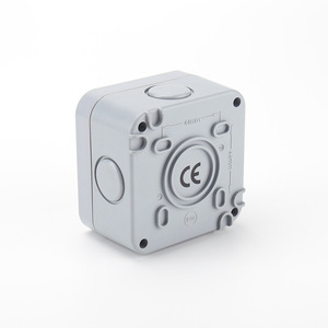 Interruptor Impermeable para Exteriores Sika 20A IP66, Interruptor de Pared Resistente a la Intemperie de Montaje Superficial - Product Image 2