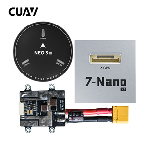 Contrôleur de vol CUAV 7-Nano V2 et module GNSS NEO 3 Pro avec technologie <span class=keywords><strong>U</strong></span>-<span class=keywords><strong>blox</strong></span> haute précision PX4 Ardupilot pour la cartographie par drone - Product Image 1