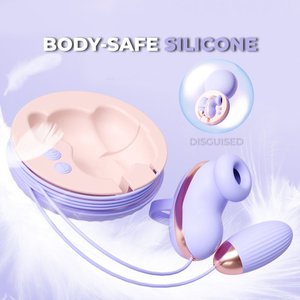 APP Control <strong>Powerful</strong> Clit Sucking Vibrating Love <strong>Egg</strong> <strong>Vibrator</strong> Vagina Ball Clitoral Nipple Stimulation Sex Toys for Women - Product Image 6