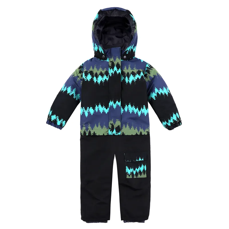 Combinaisons de Ski imperméables pour enfants, combinaisons de Ski pour garçons et filles, coupe-vent, vêtements de neige, combinaison à capuche