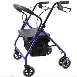 Carrello Elegante per Anziani, Trolley Domestico con Dispositivo di Trasferimento Rimovibile, Carrello Utilitario a Singolo Ripiano, Ausilio per la Deambulazione degli Anziani - Product Image 4