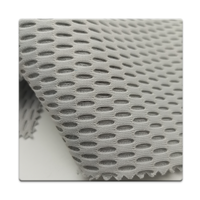 Tissu supérieur de chaussure en maille 3D respirante, 240 g/m², 56 pouces, 100 % polyester, matière pour le dessus et le talon de chaussure