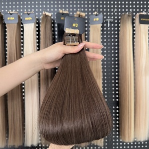 Extensions de cheveux à bandes adhésives régulières <span class=keywords><strong>ou</strong></span> injectées de haute qualité, extensions de cheveux humains invisibles à bandes adhésives - Product Image 5