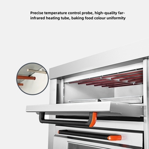 Horno Eléctrico Comercial de Alta Capacidad para Panadería, 4 Niveles, 16 Bandejas, con Función de Vapor - Product Image 4