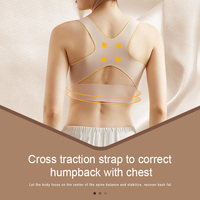 Sujetador sin costuras OEM para mujer, top moldeador transpirable sin costuras con control de abdomen, soporte de espalda y compresión adelgazante.