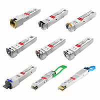 Module émetteur-récepteur optique à fibre 10GBASE-SR 10GBASE-LR 850nm 300m 1310nm 10km 1550nm 40km 40G QSFP+ SR4 40G QSFP+ LR4 LC SFP