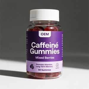 Fabricant d'équipement d'origine Gommes à base de caféine personnalisées de marque privée Supplément de bonbons à haute teneur en L-théanine pour femmes et hommes - Product Image 3