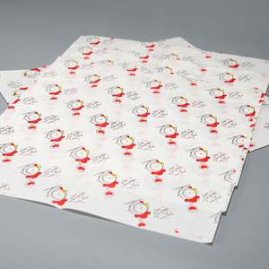 Papier d'emballage pour sandwich MG blanc 17GSM 18GSM 19GSM, papier résistant à la graisse, prix d'usine - Product Image 1