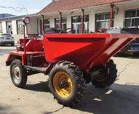 Landwirtschafts-, Bau- und Forstmaschine Mini-Dumper Minidumper Benzinbetriebene Schubkarre
