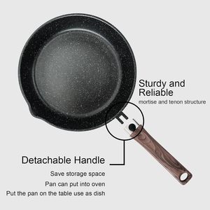 Poêle à frire en aluminium antiadhésive pour cuisinières à gaz et à induction, idéale pour la friture profonde – Offre Spéciale - Product Image 2