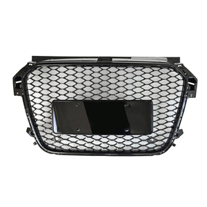Parachoques Delantero para <span class=keywords><strong>Audi</strong></span> <span class=keywords><strong>A1</strong></span> S1, Parrilla de Panal con Aspecto de Estilo RS1, Color Negro Brillante, 2011, 2012, <span class=keywords><strong>2013</strong></span>, 2014, 2015 - Product Image 5