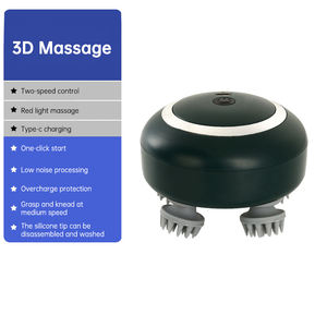 Masajeador de mano multifuncional para cuero cabelludo, dispositivo masajeador de cabeza, masajeador de cabeza de plástico, cuero cabelludo eléctrico - Product Image 6