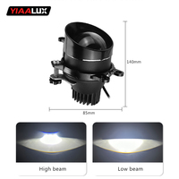 Phares antibrouillard à LED pour voiture, lentille de projecteur de 3,0 pouces, lentille super lumineuse, 40W, pour Toyota Nissan