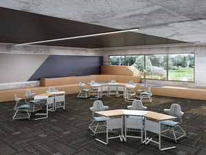 Silla de oficina ergonómica MARATTI Verte, muebles escolares modernos, silla de aula, silla educativa de entrenamiento de plástico - Product Image 6