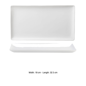 จานเสิร์ฟทรงสี่เหลี่ยมเมดินา 32.5 × 18 ซม. M1934 - Product Image 3