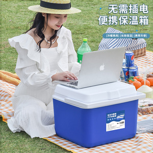 Portable <b>Cooler</b> <b>Box</b> 20L Insulated Outdoor Picnic Refrigerator With Long Cooling Time - Product Image 1