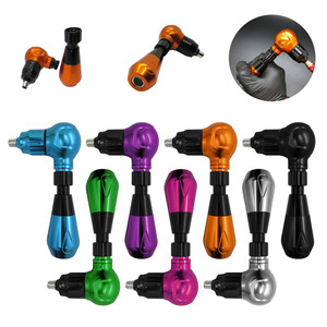 Súng Xăm BRONC BÚT XĂM Bằng Nhôm Máy Bay Màu Trơn Máy Xăm Xoay Điều Khiển Trực Tiếp Có Thể Điều Chỉnh Cho Nghệ Thuật Cơ Thể - Product Image 5