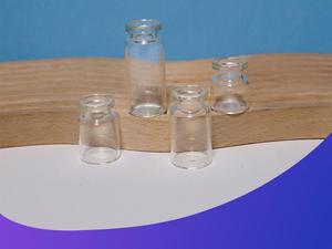 Flacons en plastique ambré anti-lumière avec bouchon personnalisé, stériles, écologiques, pour la conservation à long terme de poudre lyophilisée, peptides et sérums - Product Image 4