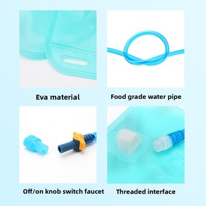 Meistverkaufter BPA-freier TPU-Hydratationsbeutel <span class=keywords><strong>1L</strong></span> 2L Große Kapazität Auslaufsicherer Wasserreservoir-Beutel für Outdoor-Wandern Camping Radfahren - Product Image 3