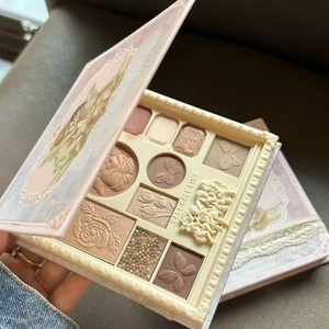 Palette de maquillage tout-en-un en gros : fards à paupières, blush, illuminateur, poudre compacte, fard à paupières hautement pigmenté - Product Image 2