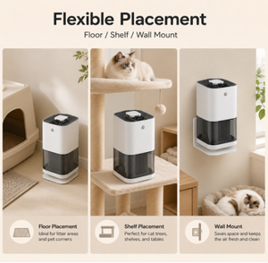 Mini Purificador de Aire Portátil USB Cat Portable 2026 <span class=keywords><strong>Homefish</strong></span> H13 Hepa para Pelo de Mascotas, para Habitaciones - Product Image 6