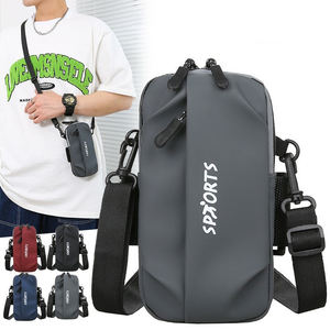 Nouvelle Tendance Sac Bandoulière Décontracté Sport Nylon Unisexe Imperméable Personnalisé pour Téléphone Portable et Bras - Product Image 1