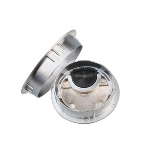 Zinc Alloy Cable Box 60mm Round Hole Cover Metal Cable Management Accessory Detachable Bolt Inserting Type - Product Image 1