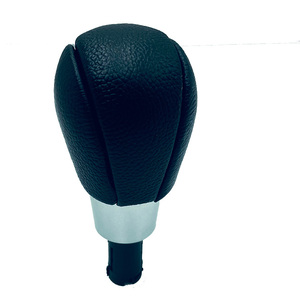 Pomo de palanca de marchas de cuero para coche, cubierta de arranque Gaitor para <span class=keywords><strong>Volvo</strong></span> S60, V60, S80, V70, XC70, <span class=keywords><strong>XC60</strong></span> - Product Image 1