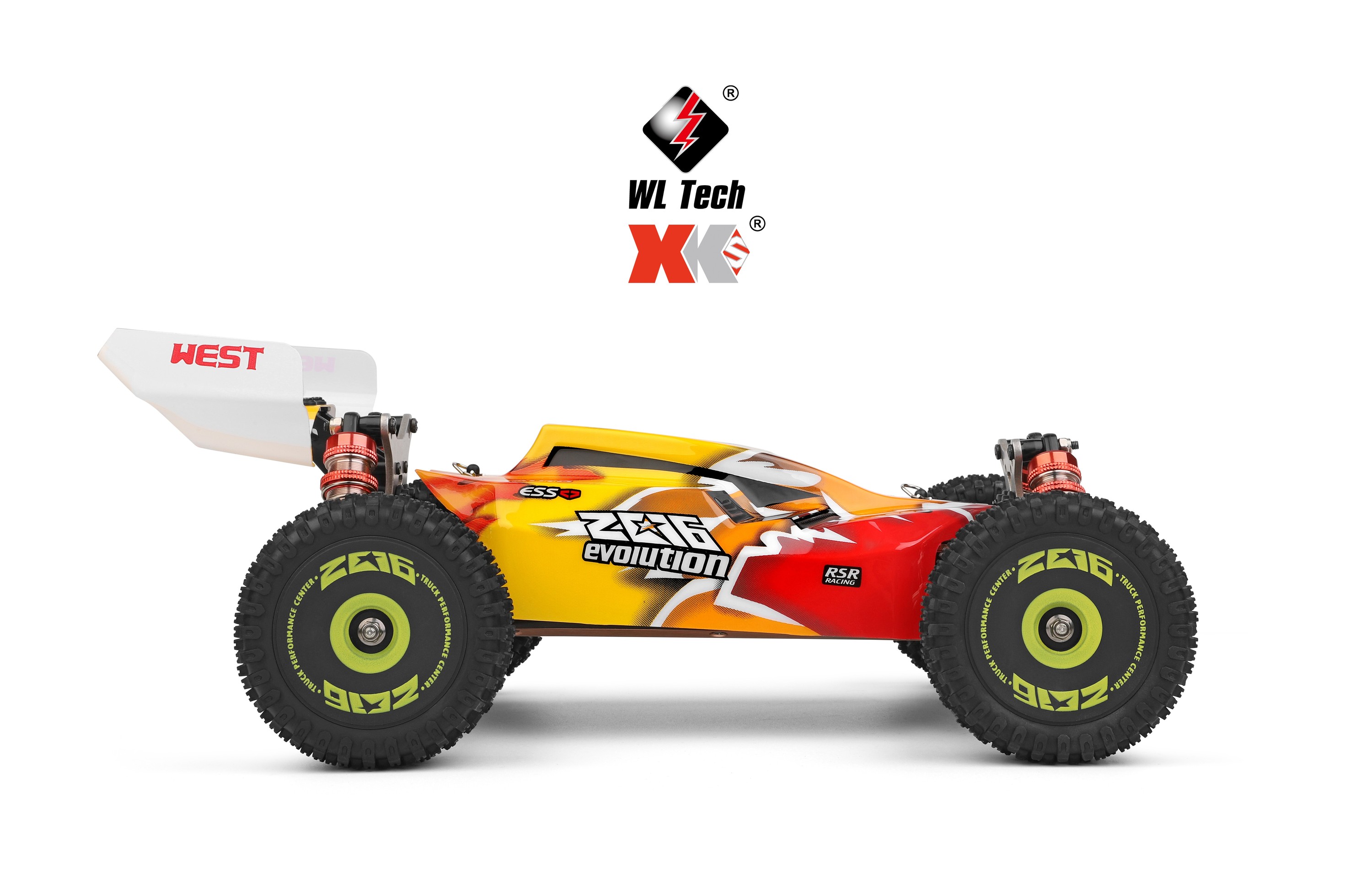 HOSHI WLtoys 144010 RC Car New 1/14 4WD High Speed RC Buggy Car