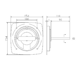 กุญแจล็อคกล่องเครื่องมือแบบวงแหวน D สำหรับรถบรรทุก ทำจากสแตนเลส - Product Image 6