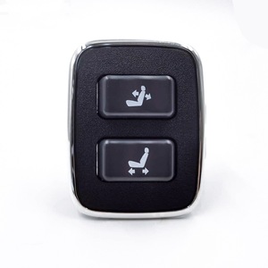 Interrupteur de réglage du siège de voiture pour Toyota Alphard, boutons de commande du siège électrique du passager, noir beige - Product Image 1