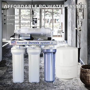 Petite cuisine équipement d'eau purifiée ménage osmose inverse système de filtre à eau pour café et <span class=keywords><strong>thé</strong></span> au lait magasins mural - Product Image 4