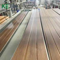 Paneles de Techo Laminados Ecológicos, Impermeables, Resistentes al Fuego, Decorativos, de PVC para Interiores, con Aspecto de Madera