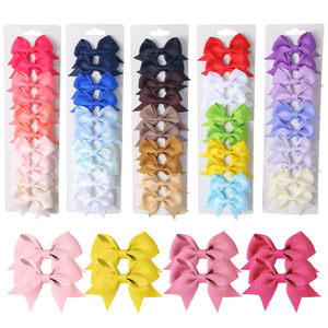 Set de Lazos de Grosgrain para Niñas - Pinza para el Pelo con Cinta Ecológica y Adorable - Product Image 2