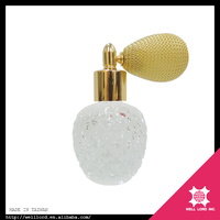 Atomiseur de parfum en verre transparent de 100 ml avec bouchon à vis, pulvérisateur, marquage à chaud, qualité certifiée, emballage personnalisé, Well Lord Inc.
