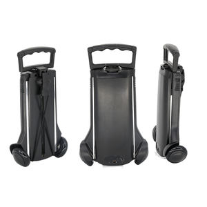 समायोज्य पोर्टेबल तह एकल सामान ट्राली संभाल ट्रॉली बैग शॉपिंग कार्ट - Product Image 5