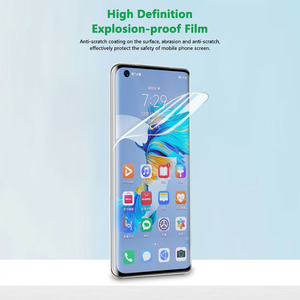 Traceur de téléphone portable <span class=keywords><strong>indestructible</strong></span> flexible Hd film hydrogel protecteur d'écran incurvé coupé - Product Image 5