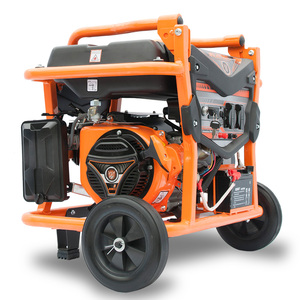 Générateur à essence BS2500-III 2kW 4 temps refroidi par air, 2.2kW <span class=keywords><strong>max</strong></span>, 212cc, avec chariot, poignée haute, réservoir de carburant 20L, usage domestique, certifié CE - Product Image 6