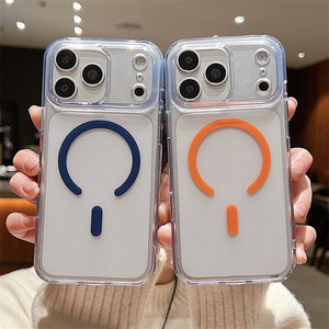 <span class=keywords><strong>Coque</strong></span> magnétique de luxe translucide mate avec protection d'objectif pour <span class=keywords><strong>iPhone</strong></span> 16 17 Pro Max, étui transparent avec bouton d'<span class=keywords><strong>action</strong></span> pour appareil photo - Product Image 6