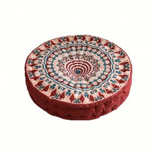 Meditation Pads Home Floor Chair Pad Seating Sofa Office Round Seat Cushion for Yoga Living Room - Product Image 1