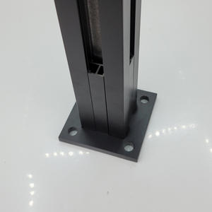 Postes de barandilla de vidrio infinito, Venta caliente escalera/balcón barandilla de vidrio barandilla de cubierta de poste - Product Image 5