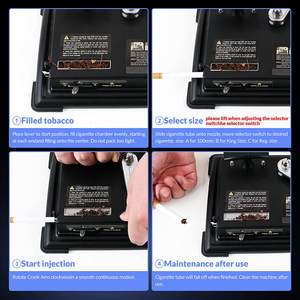 Rotolatrice per sigarette ROWISE-rullatrice per tabacco, rullo per sigarette per arrotolare le sigarette (King, 1 - Product Image 6