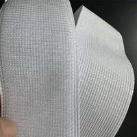 Sangle élastique respirante sans latex en tricot doux blanc de 50 mm pour fixation médicale