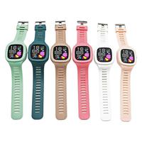 Montre à affichage LED de forme carrée avec bracelet intégré, vente directe d'usine 2025, pour femmes, montre de sport d'extérieur