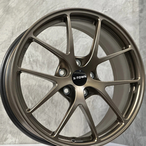 Jantes forgées en alliage d'aluminium personnalisées en bronze 17 18 19 20 22 24 pouces 5x100/5x112/5x114.3/5x120/5x115 pour <span class=keywords><strong>Audi</strong></span> A3/A4/A6//<span class=keywords><strong>Q3</strong></span> - Product Image 3