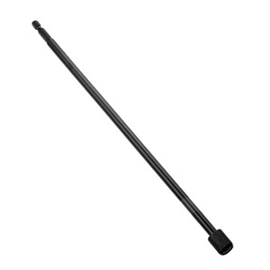 Hex Bit Extension Rod 300Mm Black Oxide Carbon Steel Industrial <b>Screwdriver</b> Tool - Product Image 1