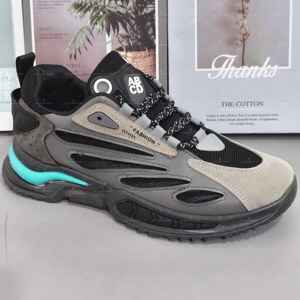 Zapatos para caminar acolchados con cordones y suela gruesa originales al por mayor a precio especial para hombre - Product Image 2