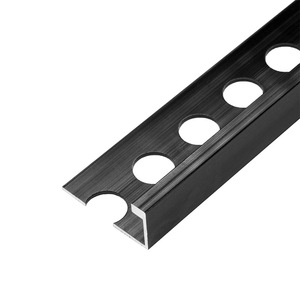 Profilo Angolare Esterno in Alluminio, Striscia Decorativa Quadrata <span class=keywords><strong>per</strong></span> Bordi <span class=keywords><strong>Piastrelle</strong></span>, Finitura in Metallo, Linea Sigillante in Lega di Alluminio - Product Image 5