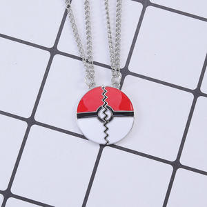 만화 목걸이 가장 친한 친구 목걸이 패션 보석 우정 목걸이 선물 도매 - Product Image 4