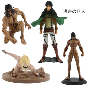 XRH <span class=keywords><strong>Anime</strong></span> giapponese Attack on Titan action figure Levi Eren Mikasa <span class=keywords><strong>Anime</strong></span> figure prezzo economico bambole in PVC - Product Image 2